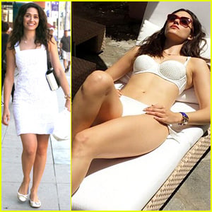 Emmy Rossum Shows Off Her Figure for National Bikini Day!