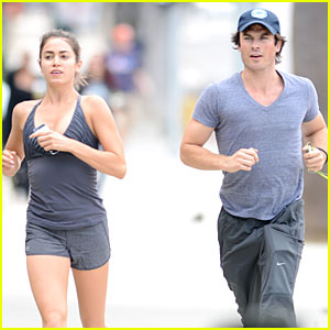 Ian Somerhalder Gets His Heart Pumping With Nikki Reed By His Side!