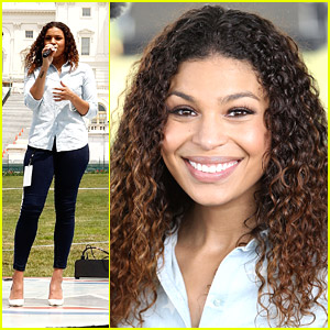 Jordin Sparks Rehearses For 'A Capitol Fourth' Concert in D.C.