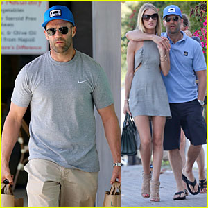 Rosie Huntington-Whiteley & Jason Statham Can’t Keep Their Hands Off