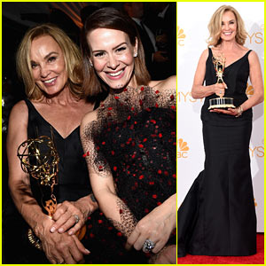 Jessica Lange Brings Her Emmy to Fox's After Party!
