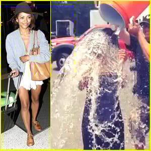 Kat Graham Completes Jared Eng's ALS Ice Bucket Challenge Nomination - Watch Here!