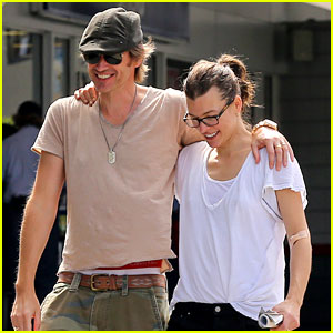 Milla Jovovich & Hubby Paul W.S. Anderson Look So in Love | Milla