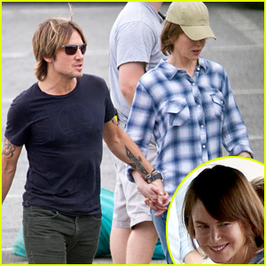 Nicole Kidman & Keith Urban Hold Hands On Her Film Set!