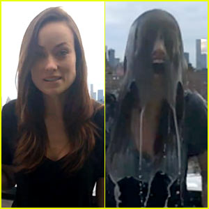 Olivia Wilde Uses 'Breast Milk' for Ice Bucket Challenge Video!