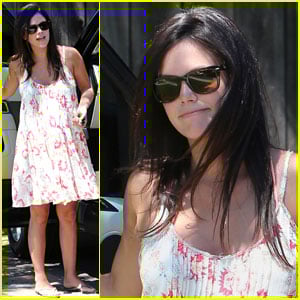 Pregnant Rachel Bilson Gets Some Help Lifting Heavy Furniture!