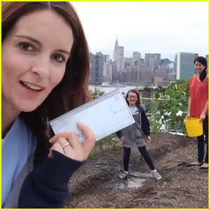 Tina Fey Lets Daughter Alice do Ice Bucket Challenge in Her Place