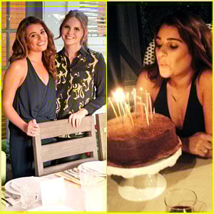 Lea Michele Takes Us Inside Her 28th Birthday Dinner | Lea Michele