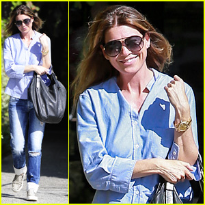 Ellen Pompeo All Smiles Before Announcing Daughter Sienna!