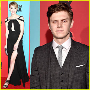 Permanent Link to Emma Roberts & Fiance Evan Peters Dress To Impress at...