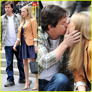 Mark Wahlberg & Amanda Seyfried Kiss for ‘Ted 2′ NYC Scenes! | Amanda