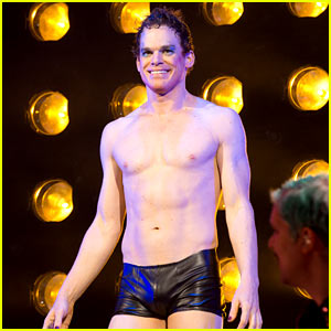 Michael C. Hall Goes Shirtless in Tight Tiny Shorts for 'Hedwig'!