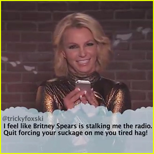 Britney Spears Reads a Very Mean Tweet About Herself & Can’t Stop