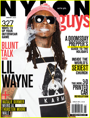 Lil Wayne Gets Blunt On Weed in 'Nylon Guys'!
