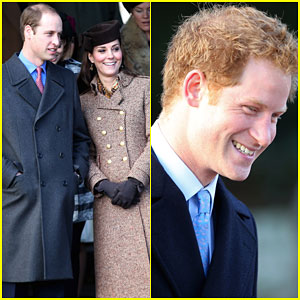 Kate Middleton & Prince Harry Kick Off Christmas with Church | Kate