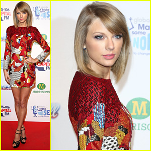 Taylor Swift Shows Off Her Toned Stems at London's Jingle Ball!