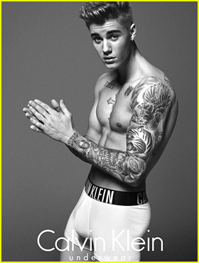 Justin Bieber Shows Off His Package in New 'Calvin Klein' Ads