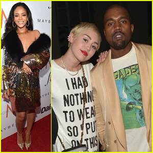Rihanna & Kanye West Step Out for the Daily Front Row Awards
