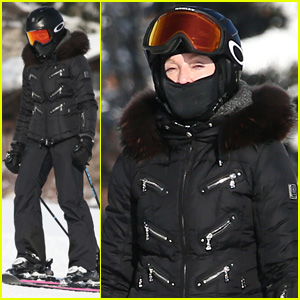 Madonna Says Goodbye to 2014 with Switzerland Ski Session