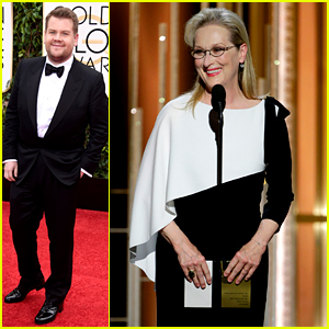 Meryl Streep & James Cordon Went 'Into the Woods' for Golden Globes 2015