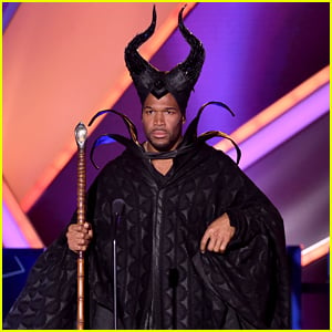 Michael Strahan Dresses as Maleficent, Angelina Jolie Loves It!