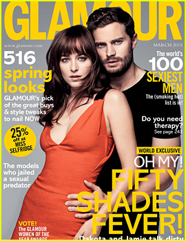 Dakota Johnson & Jamie Dornan Show Their Sexy Side for ‘Glamour UK