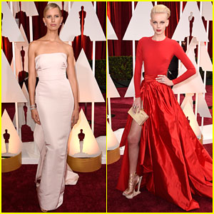 Karolina Kurkova Makes a Stylish Arrival at Oscars 2015 | 2015 Oscars