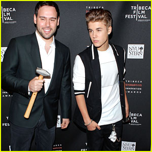 Scooter Braun Welcomes First Child, Justin Bieber Visits Hospital