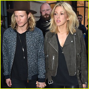 Ellie Goulding & Dougie Poynter Hit Up Private Gig Together | Dougie
