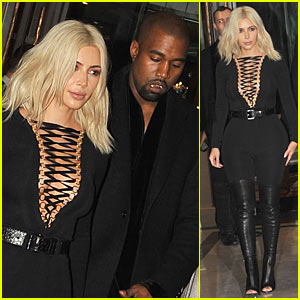 Kim Kardashian & Kanye West Head to Givenchy's Paris Fashion Week Show
