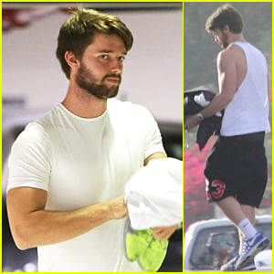 Patrick Schwarzenegger Hits Gym After Romantic Dinner With Miley Cyrus