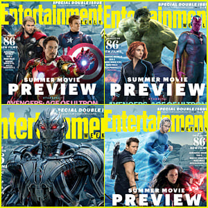 'Avengers' Cover EW's Summer Movie Preview Magazine!
