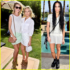 Kate Bosworth & Rosie Huntington-Whiteley Show Off Their First Coachella Looks of 2015!
