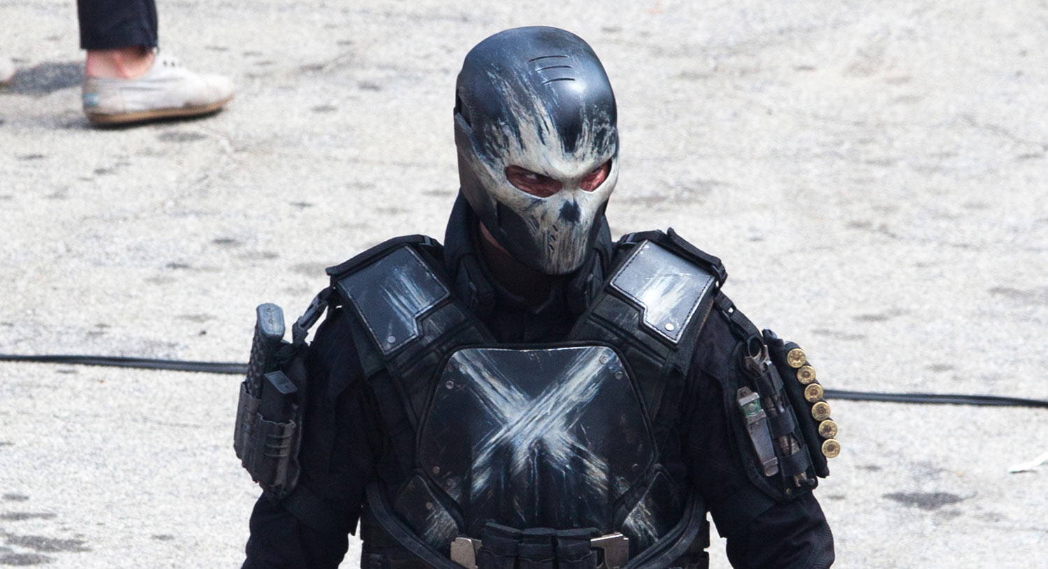 Frank Grillo Is Unmasked as Crossbones on ‘Civil War’ Set | Captain ...
