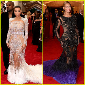 Kim Kardashian Accused of Copying Beyonce's Met Gala Dress