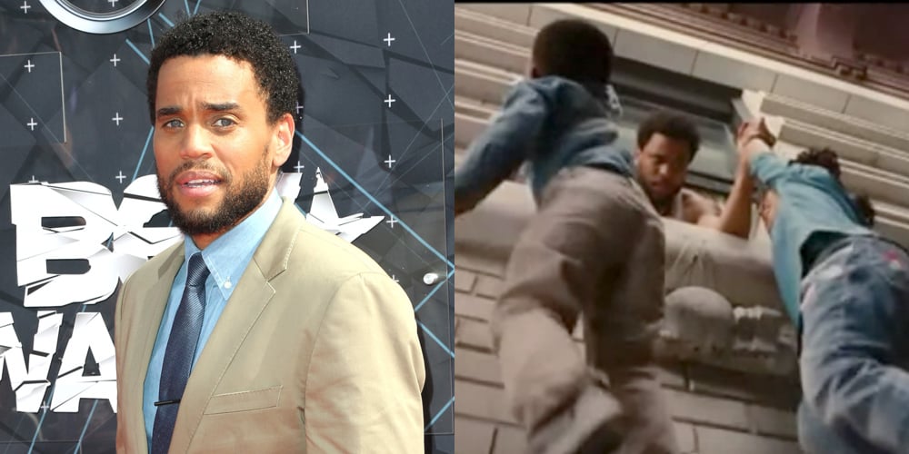 People Can’t Get Over Michael Ealy Dropping His Kids Out of a Window in