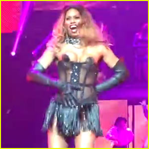 Laverne Cox Strips to Pasties & Corset for ‘Broadway Bares’ Dance
