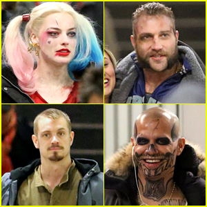 ‘Suicide Squad’ Cast Films Scene in a Subway Station! | Jai Courtney