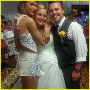 Taylor Swift Meets Fans Who Got Married at Her Concert!