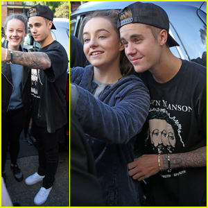 Justin Bieber Greets Fans Ahead of Hillsong Church Conference!