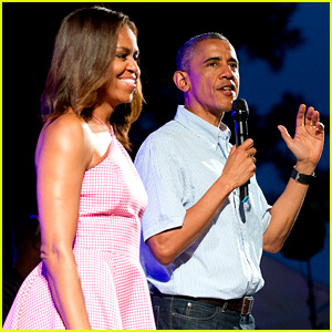 President Obama & First Lady Michelle Introduce Bruno Mars for Fourth of July Performance at the White House