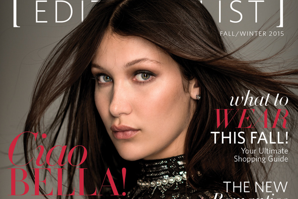Bella Hadid Covers Fall/Winter 2015 Issue of ‘Editorialist’ – See The