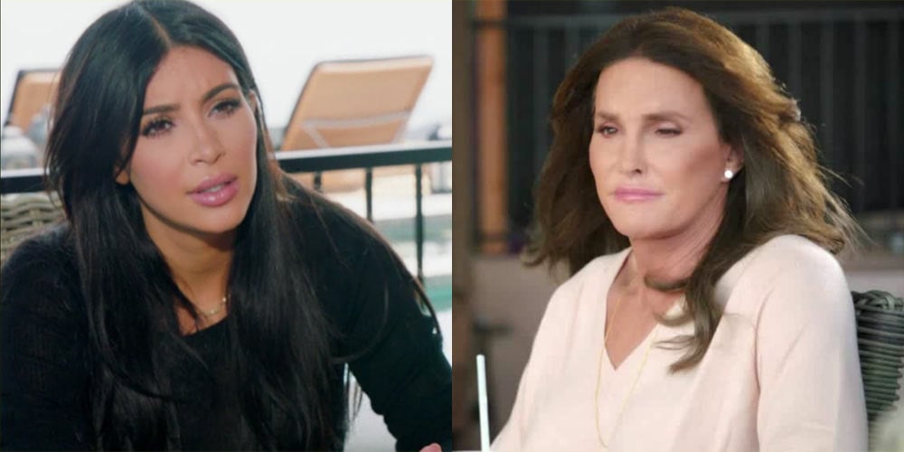 Kim Kardashian Has a Tense Talk with Caitlyn Jenner (Video) Caitlyn
