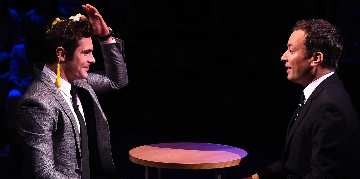 Zac Efron Takes on Jimmy Fallon In a Game Of ‘Egg Russian Roulette