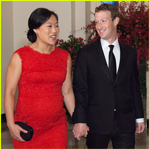 Mark Zuckerberg & Pregnant Wife Priscilla Attend State Dinner