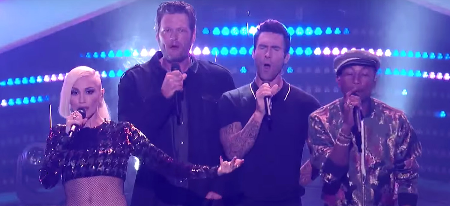 ‘The Voice’ Coaches Take The Stage To Sing Each Other’s Songs! Adam