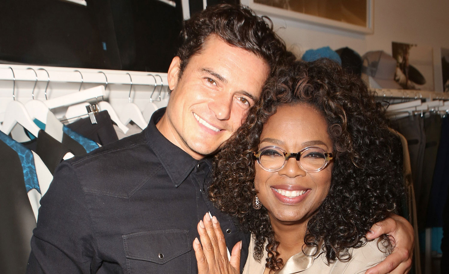 Oprah Shops with Orlando Bloom After 15 Pound Weight Loss Gabrielle