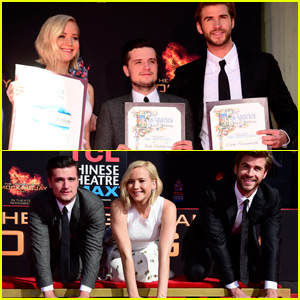 The 'Hunger Games' Cast Makes Their Mark Outside The TCL Chinese Theatre