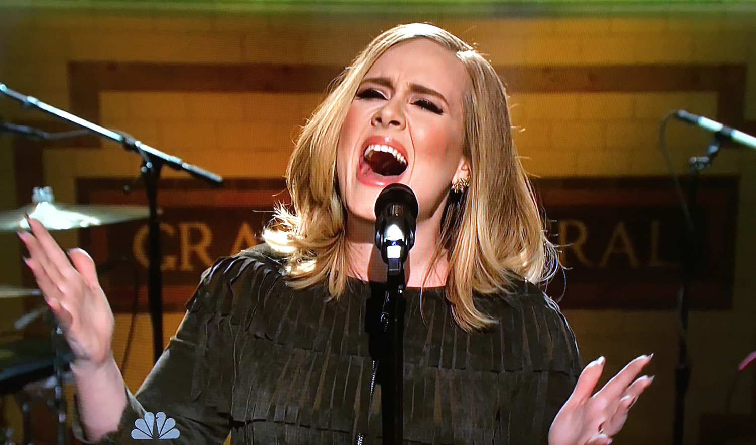 Adele Performs ‘Hello’ Live on ‘SNL’ (Video) Adele, Music, Saturday Night Live Just Jared