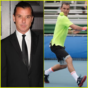 Gavin Rossdale Takes Off His Wedding Ring to Play Tennis